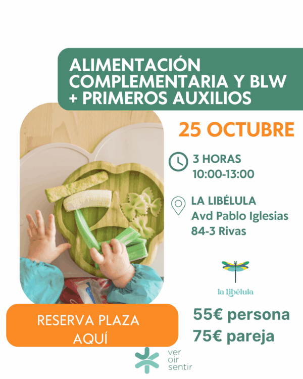 Alim. Complementaria + Primeros Auxilios Parejas Libélula
