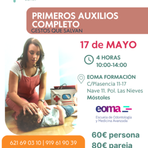 Primeros Auxilios Completo en Eoma Individual