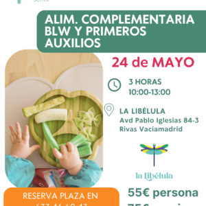 Alim. Complementaria + Primeros Auxilios Individual Libélula